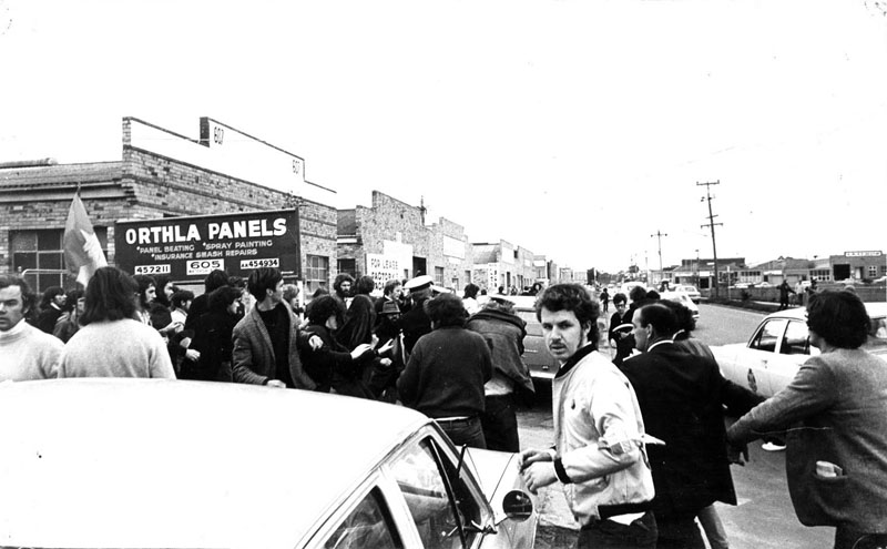The second Waterdale Rd demonstration against the Vietnam war