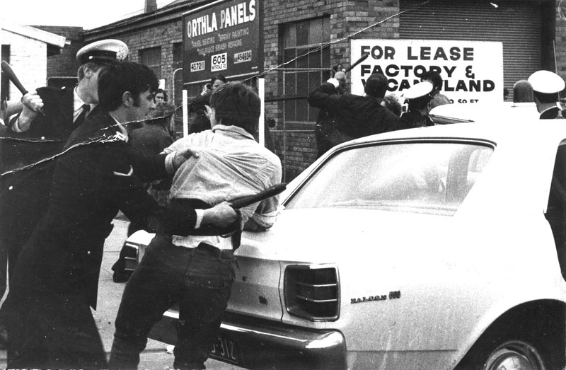 The second Waterdale Rd demonstration against the Vietnam war